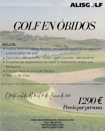 Golf en Óbidos