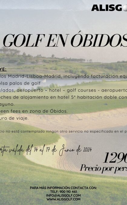 Golf en Óbidos